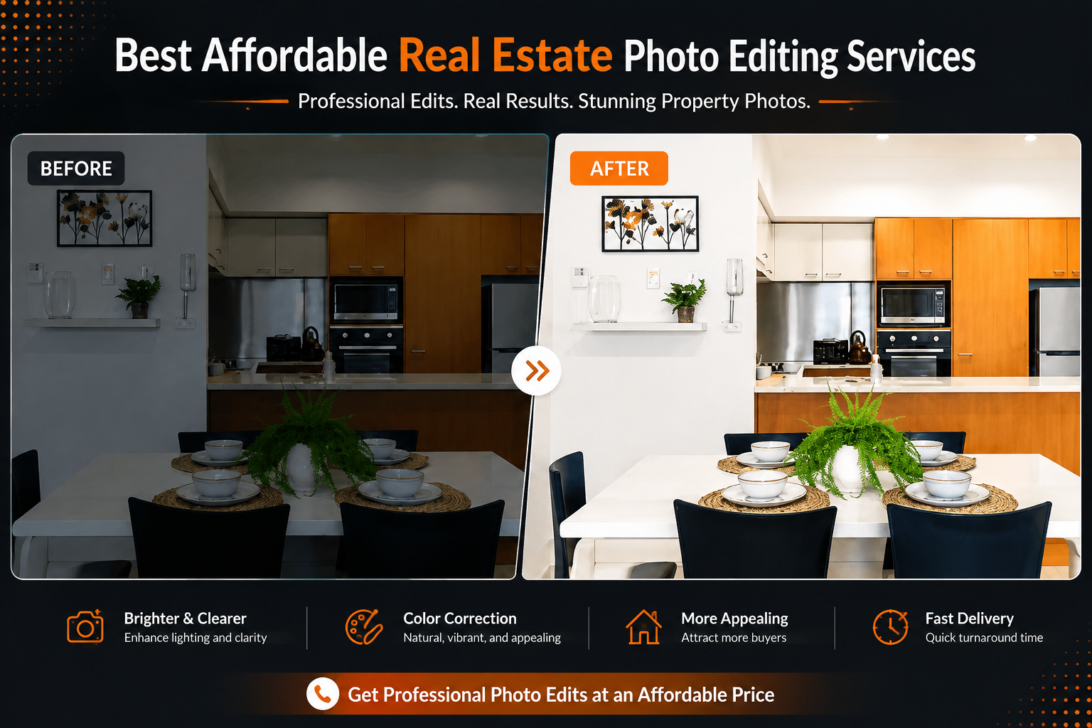 Best Affordable Real Estate Photo Editing Services