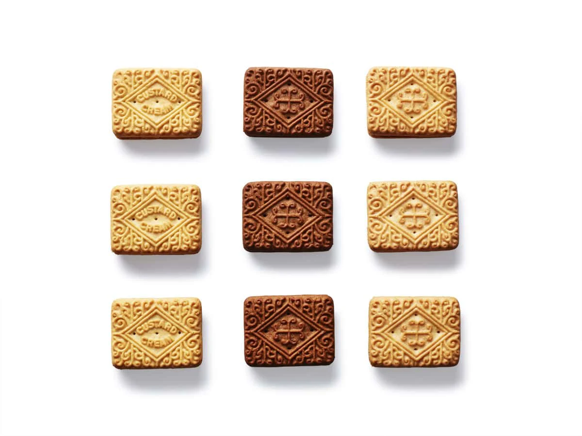 Biscuit product photo editing after