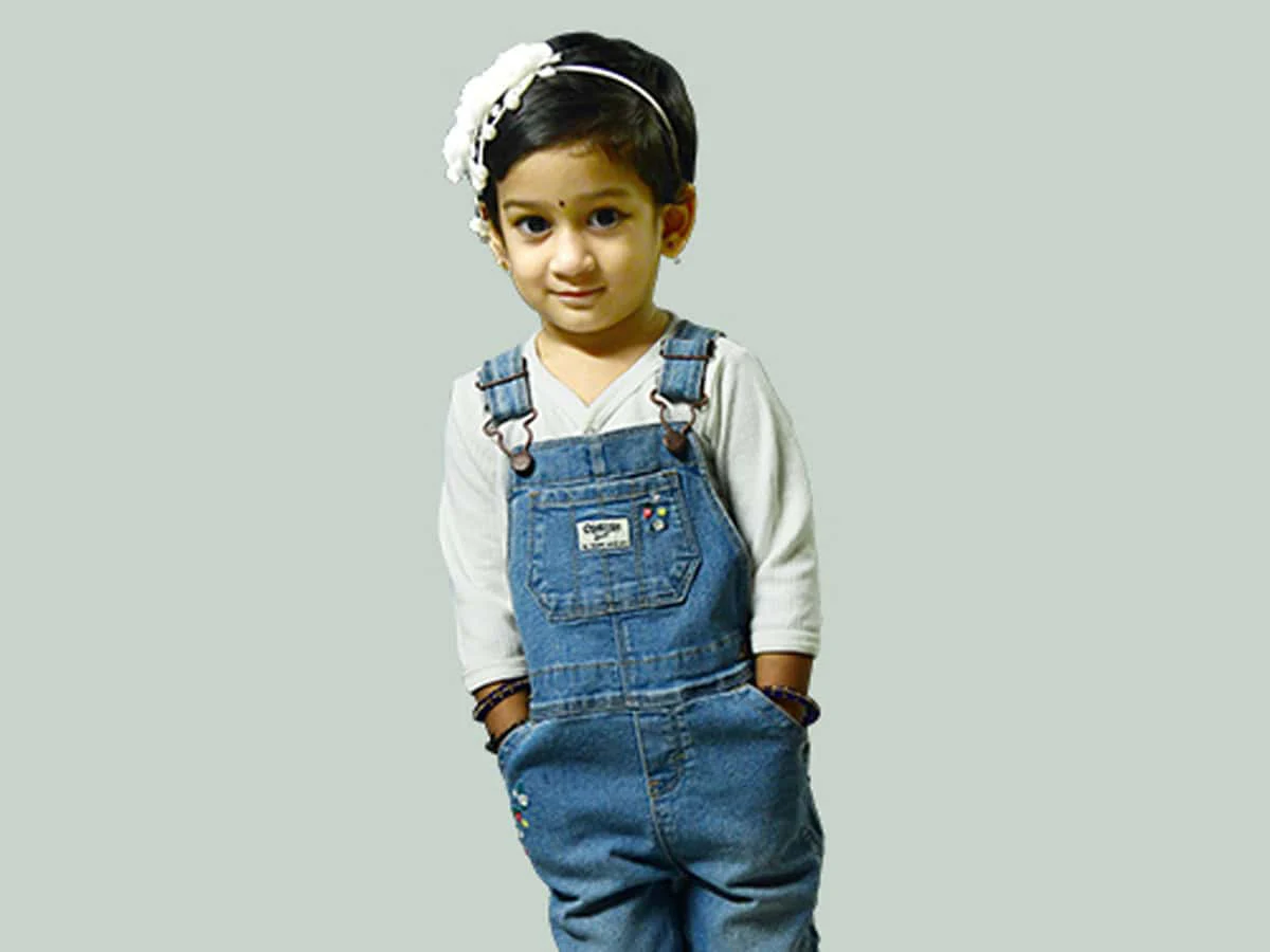 Child photo restoration after