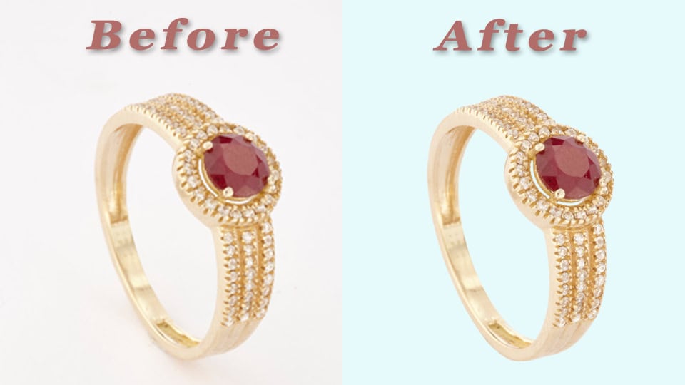 e-commerce product image editing and retouching services