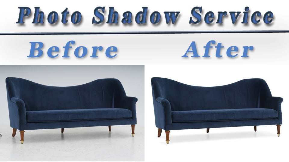 Furniture Photo  Shadow Editing Services