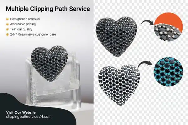 Multiple clipping path