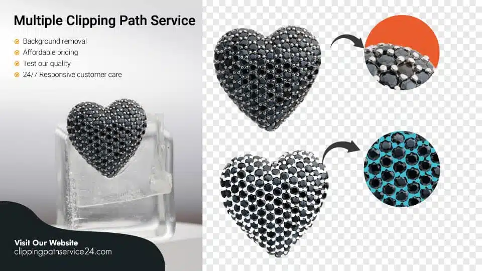 Multiple clipping path